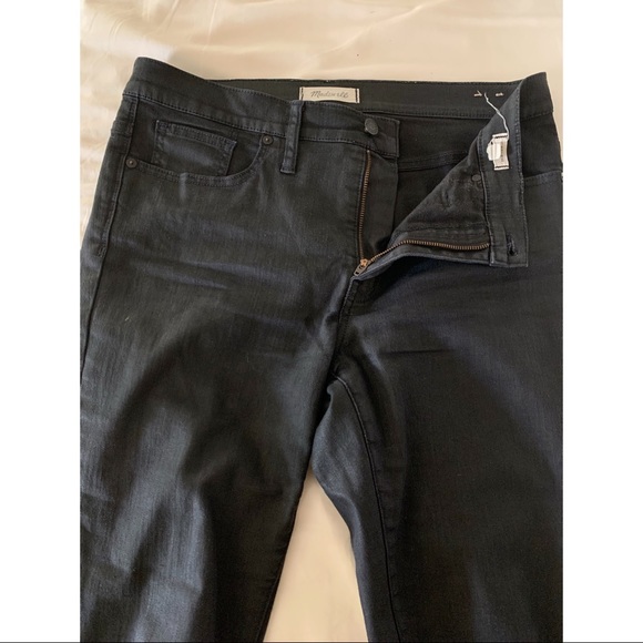 Madewell Black high rise jeans sz 31 - Picture 3 of 5